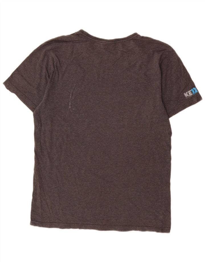 T-shirt slim da uomo Quiksilver grigio medio