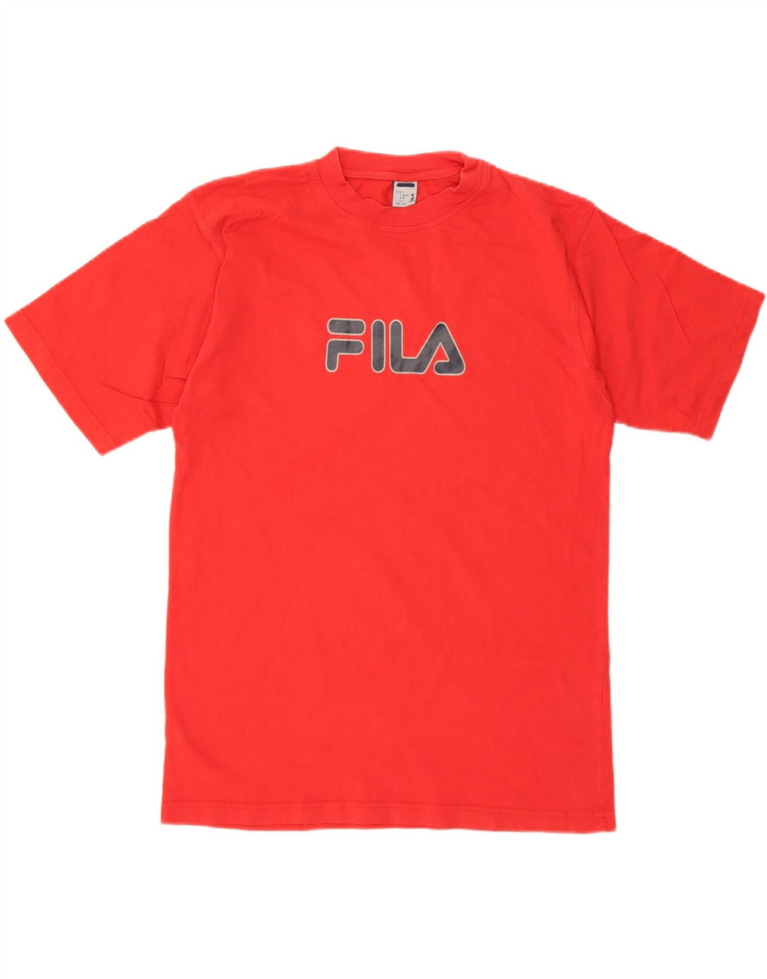 FILA Mens Graphic T-Shirt Top Large Red Cotton