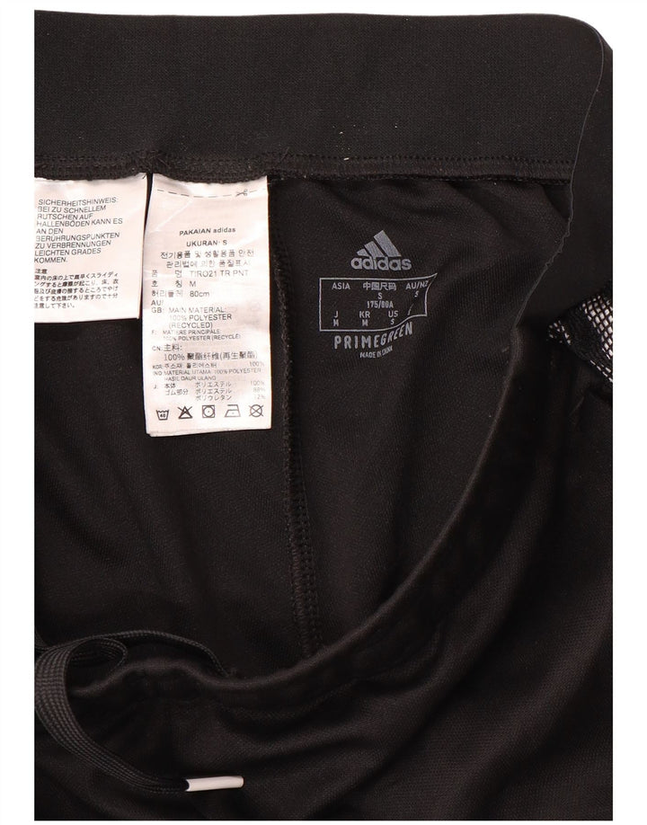 Pantaloni da tuta Adidas Aeroready da donna UK 14 Medium Nero Poliestere