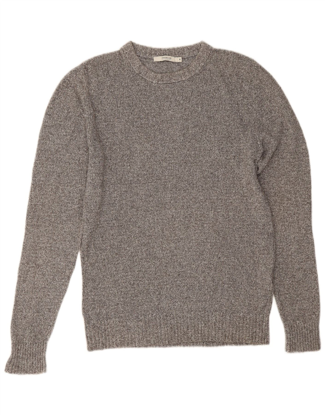Maglione maglione girocollo da uomo Jack & Jones piccolo cotone grigio