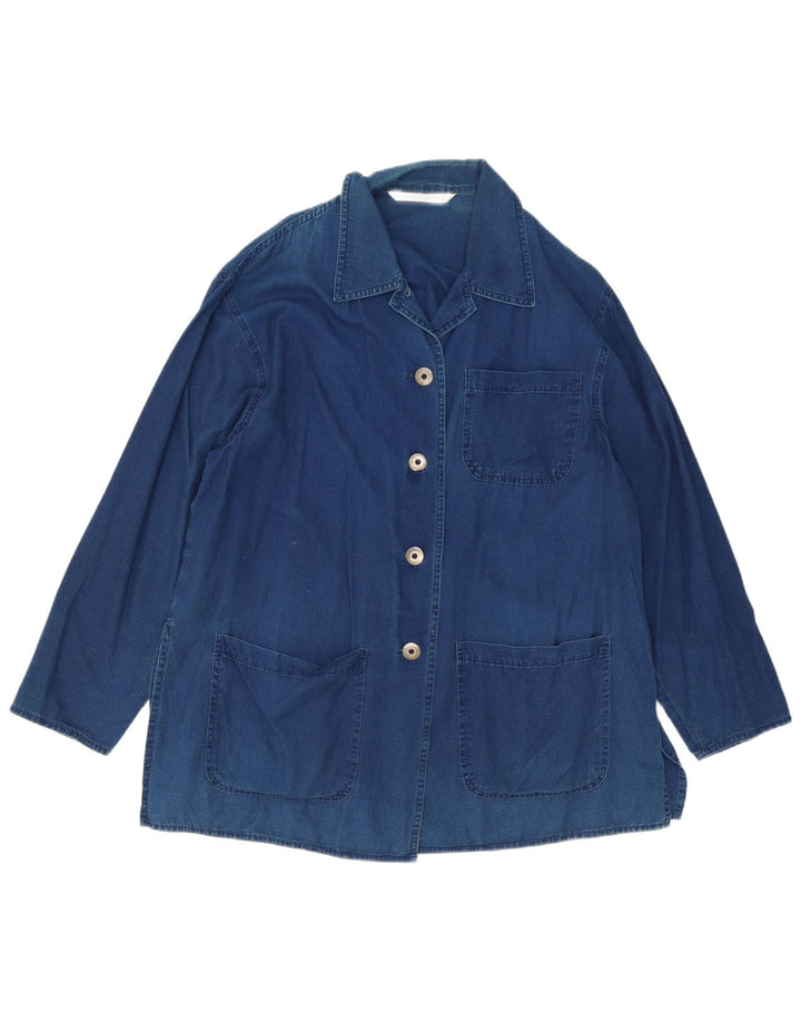 Giacca di jeans da donna Marks & Spencer UK 14 Cotone blu medio