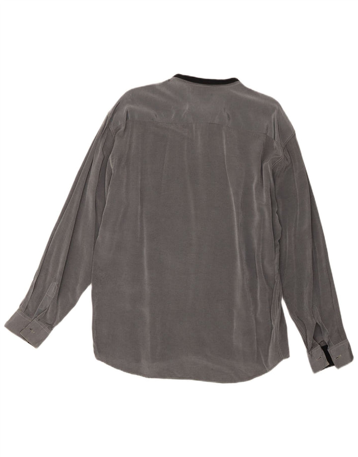 Camicia Mac Fashion Uomo Large Acetato Grigio