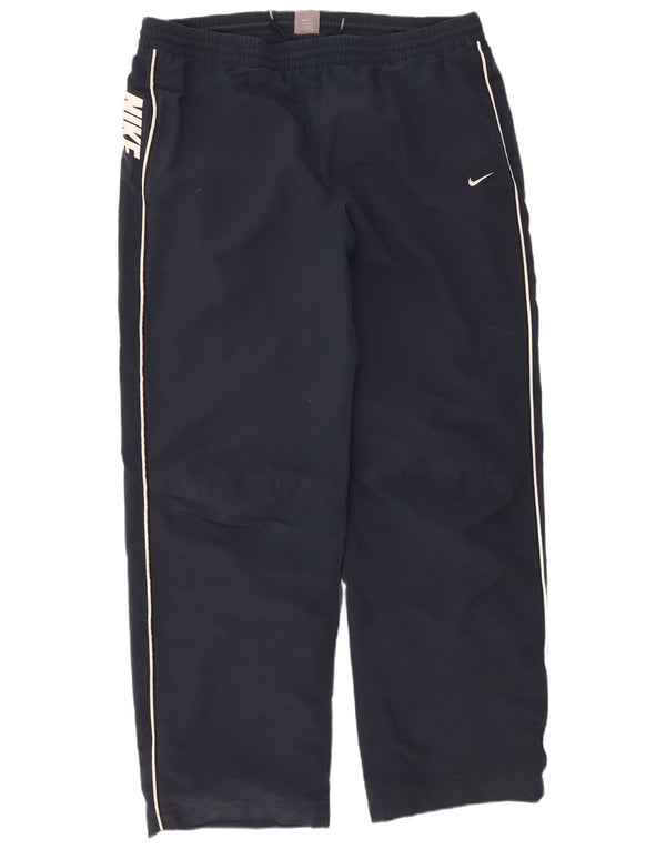 Pantaloni da tuta grafica da uomo Nike Large in poliestere blu navy