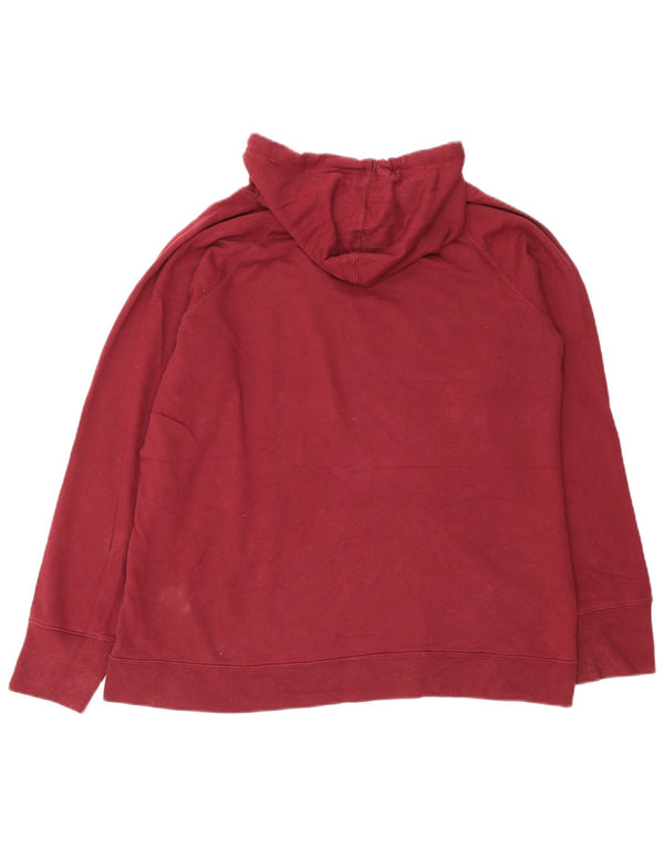 Felpa con cappuccio grafica da uomo Champion XL in cotone bordeaux