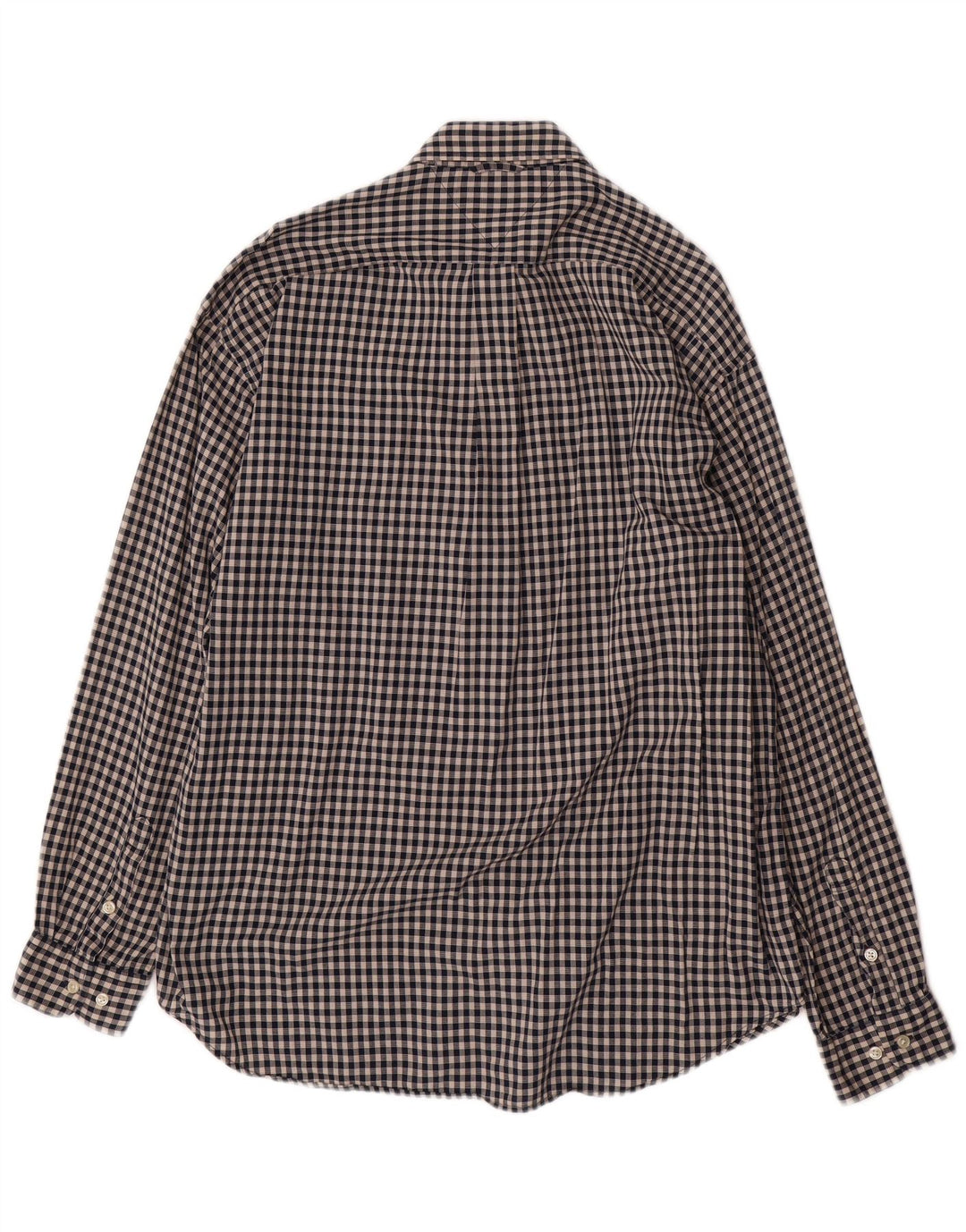 TOMMY HILFIGER Camicia da uomo XL in cotone a quadri neri