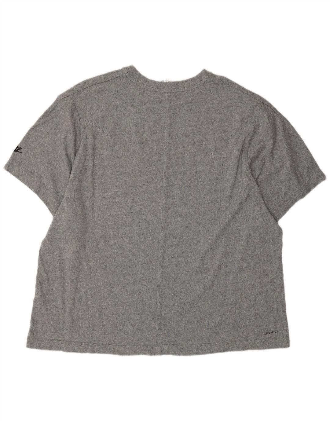 T-shirt Nike Dri Fit da uomo 2XL in cotone grigio