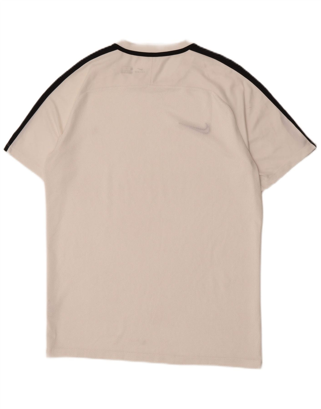 T-shirt Nike Dri Fit da uomo, grande, in poliestere color block bianco