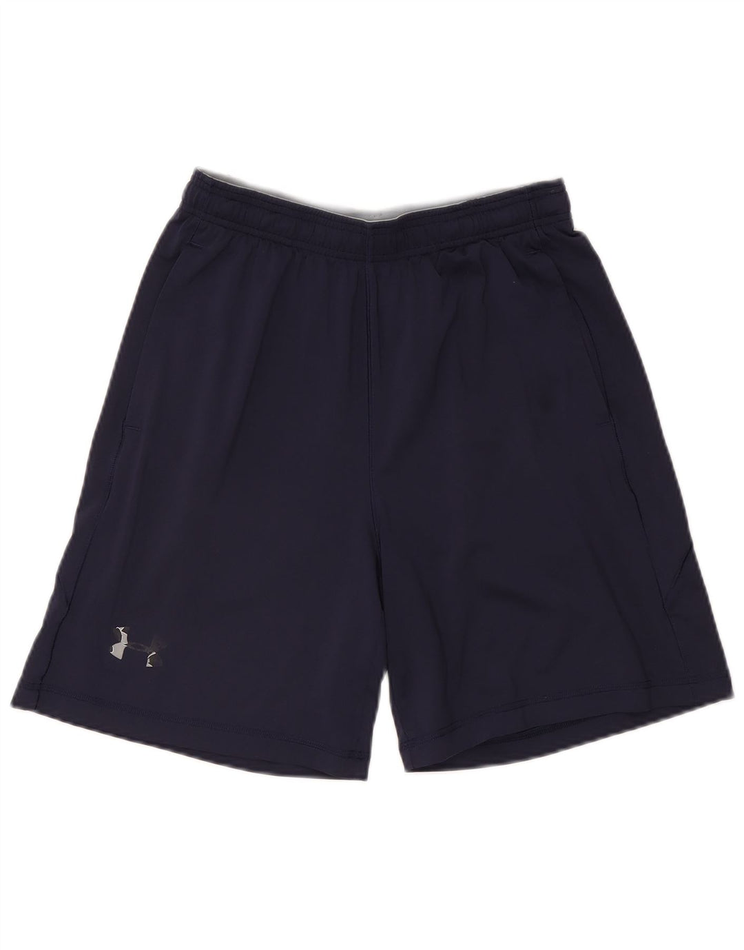 Pantaloncini sportivi Under Armour da uomo Heat Gear medio poliestere blu navy