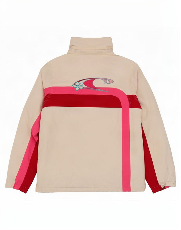 Giacca a vento da donna O'Neill UK 10 Small Poliestere color block bianco