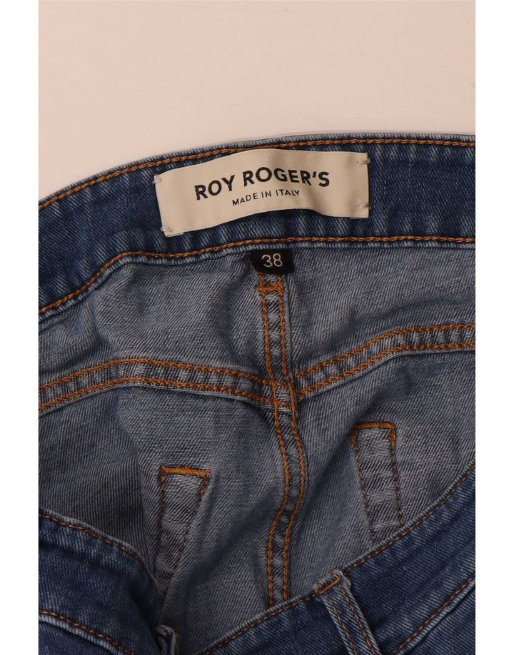 Jeans slim Candiani da donna Roy Rogers W38 L32 cotone blu