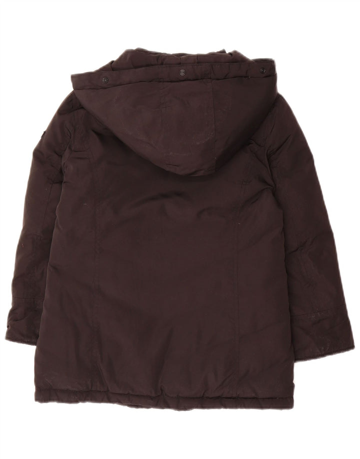 Giacca imbottita con cappuccio per ragazze Woolrich 5-6 anni nera