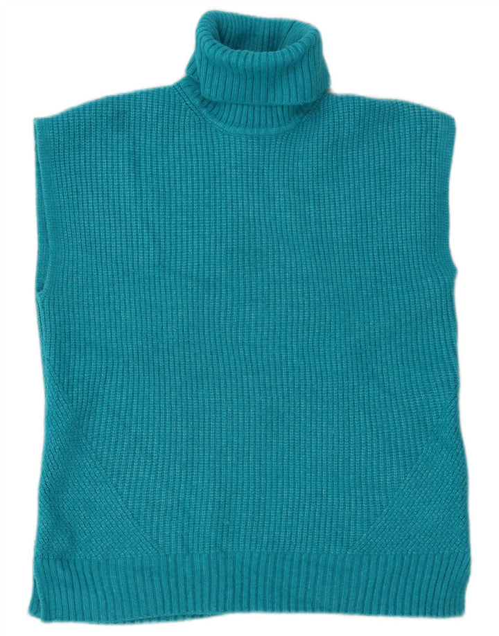 Canotta da donna Marks & Spencer UK 16 grande blu in poliammide