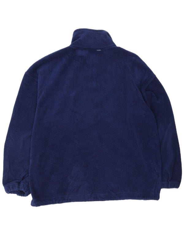 Giacca in pile da uomo Cape Horn UK 44 2XL Blu navy