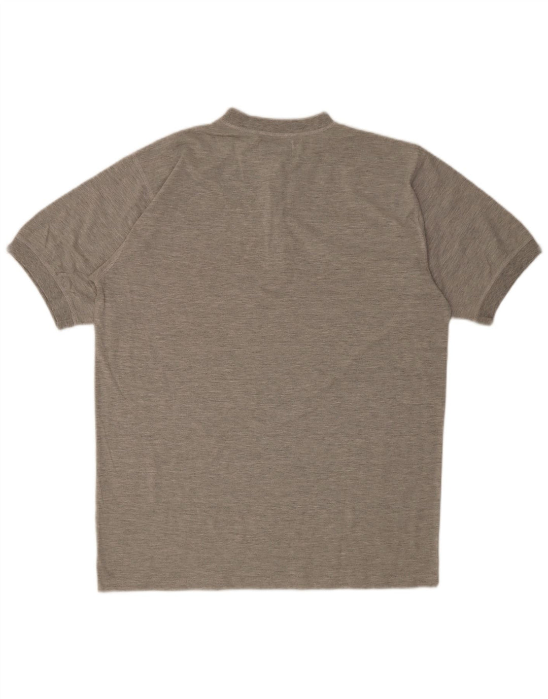 T-shirt da uomo vintage Top 2XL cotone chiazzato grigio