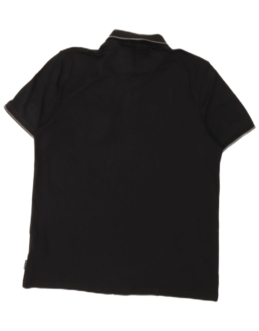 Polo da uomo Ted Baker taglia 3 media in cotone nero