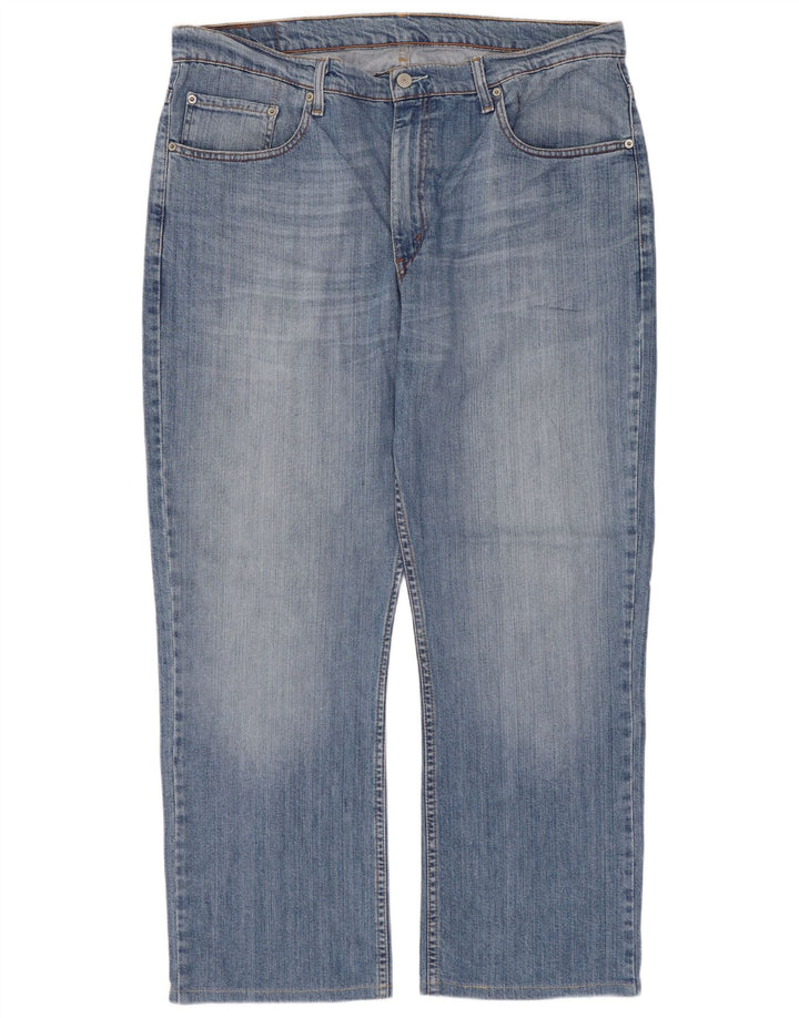 Levi's Uomo 752 Jeans dritti W38 L29 Cotone blu