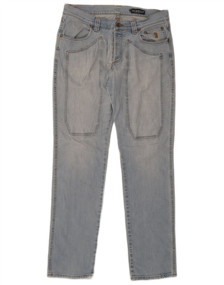 Jeans dritti da uomo Jeckerson W36 L32 cotone blu