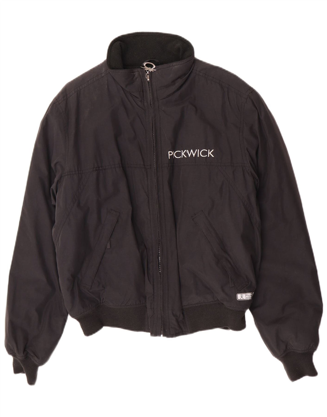 Giacca bomber imbottita da uomo Pickwick UK 38 cotone nero medio