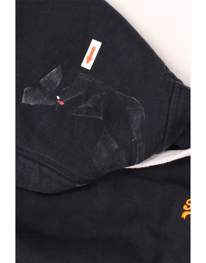 Felpa con cappuccio da uomo Superdry Large blu navy