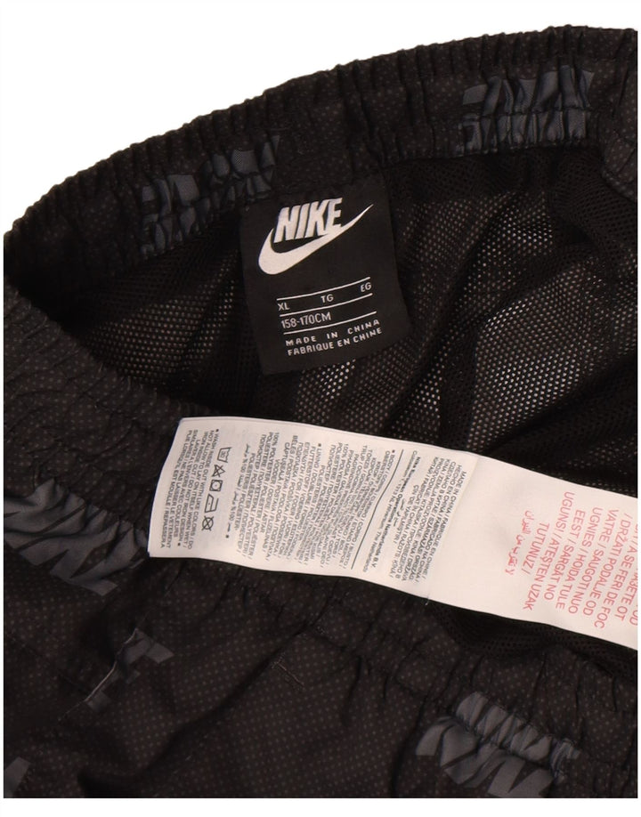 Pantaloncini sportivi con grafica NIKE da ragazzo 13-14 anni XL poliestere maculato grigio