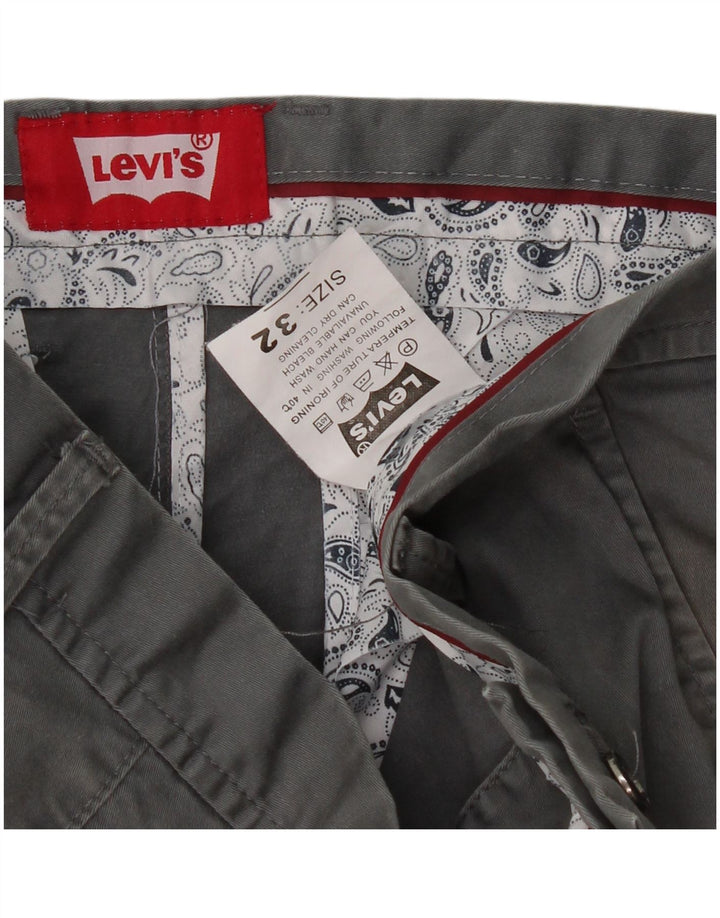 Pantaloni chino slim da uomo Levi's W32 L30 Grigi