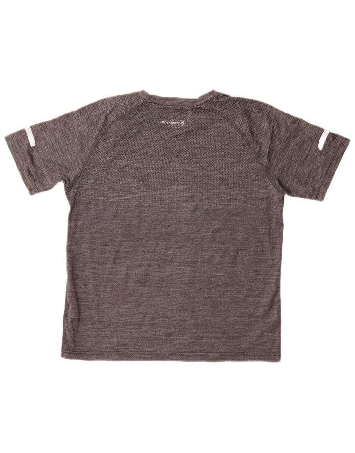 Maglietta da ragazzo Russell Athletic Top 11-12 anni Large in nylon grigio