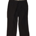 DOCKERS Womens Straight Capri Trousers US 6 Medium W30 L22 Black Cotton Vintage Dockers and Second-Hand Dockers from Messina Hembry 
