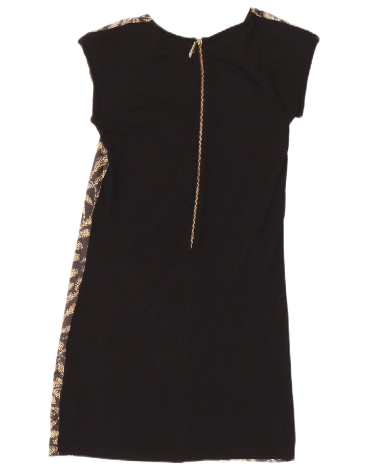 Abito a trapezio da donna Ted Baker taglia 0 2XS poliestere floreale nero