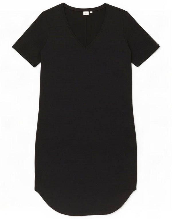 Gap Womens Sheath Dress UK 12 Medium Black Polyester