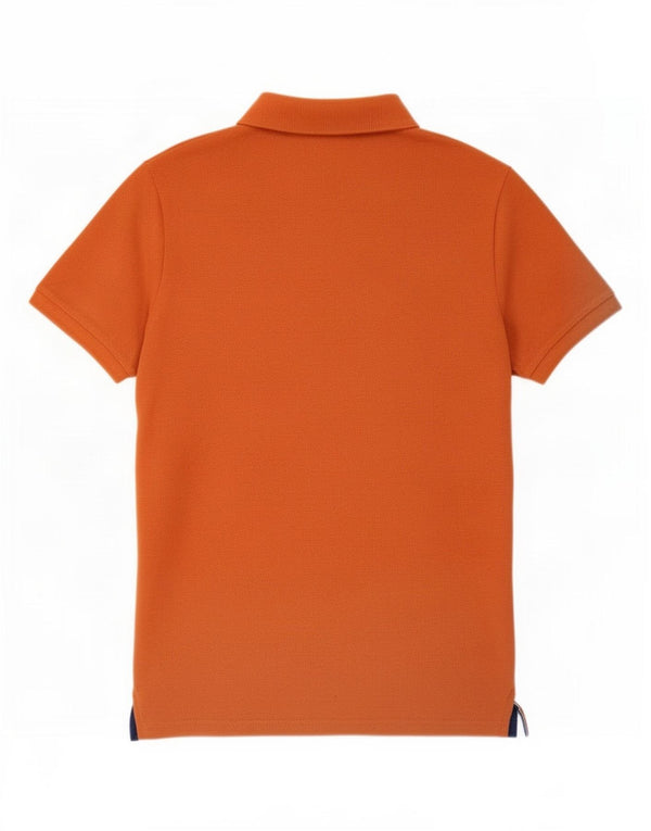 Polo grafica da uomo Superdry Large in cotone arancione