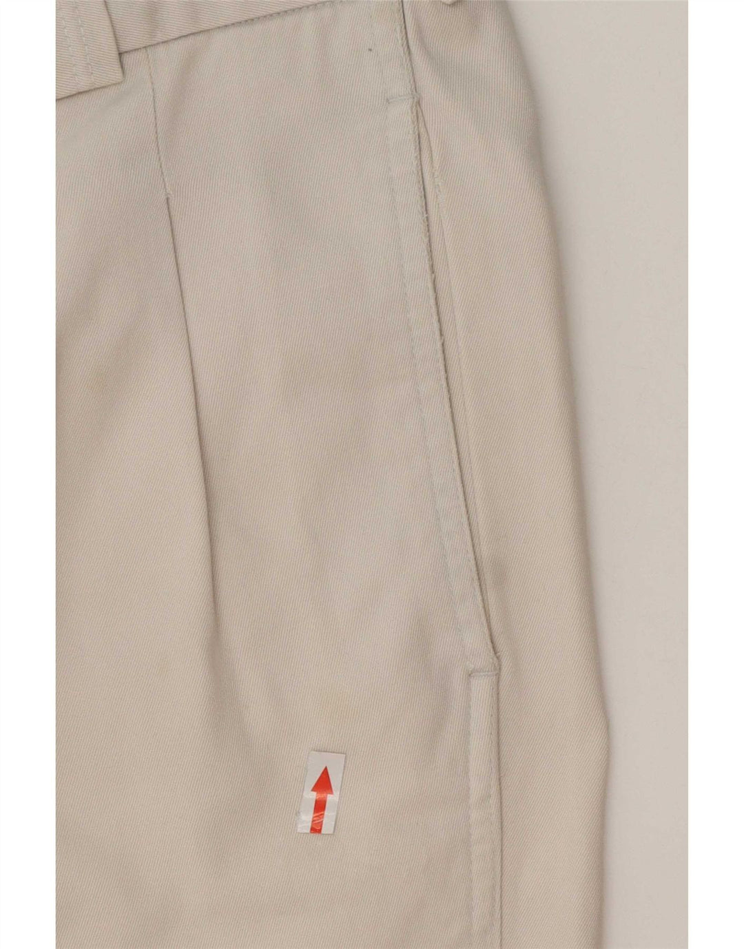 Pantaloni chino con pegging da uomo Levi's W32 L30 in cotone bianco sporco