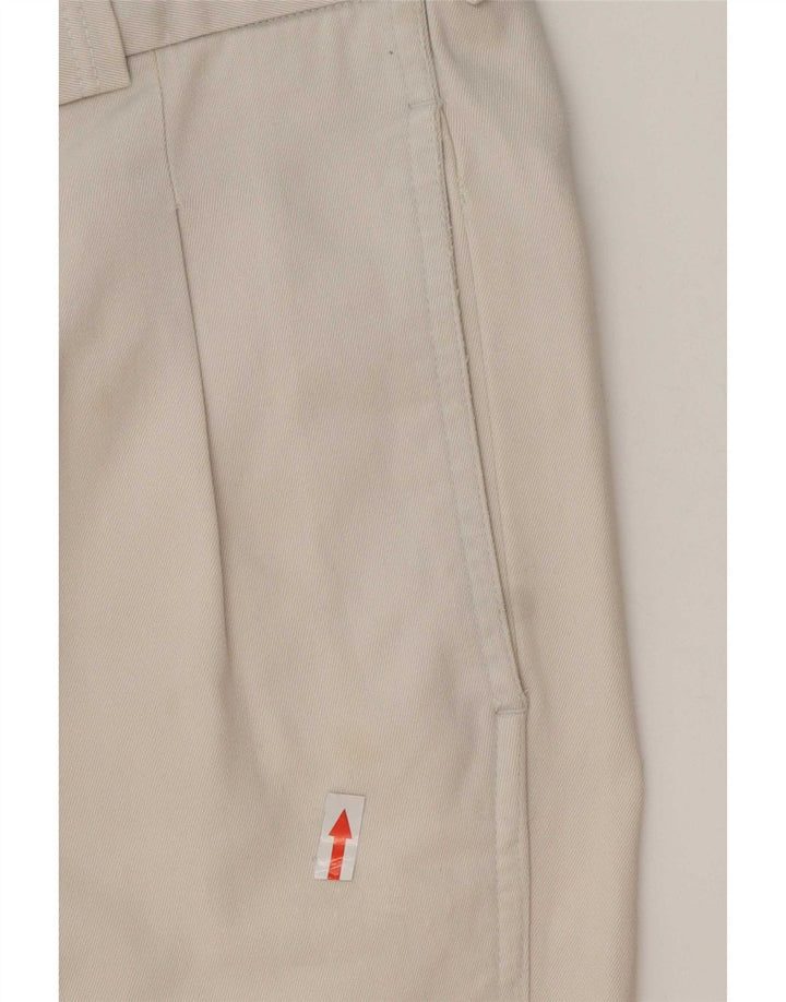 Pantaloni chino con pegging da uomo Levi's W32 L30 in cotone bianco sporco