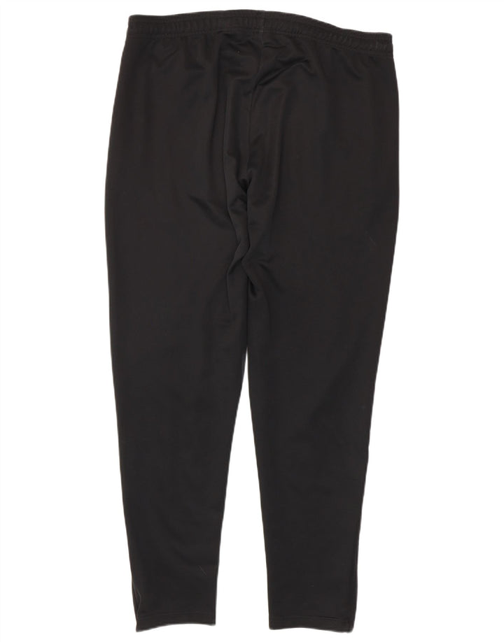 Pantaloni da tuta da uomo ADIDAS grandi neri in poliestere