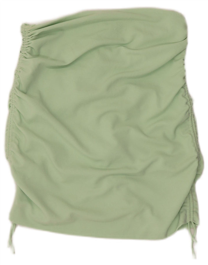 Gonna dritta da donna Zara grande W30 verde