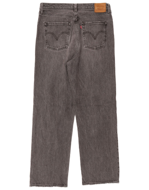 Jeans dritti da uomo Levi's Ribcage W31 L29 cotone grigio