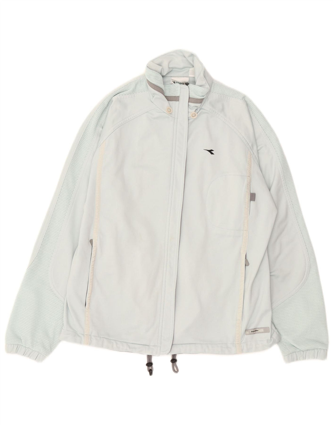 Giacca da tuta da donna Diadora UK 36 Small Blu Poliestere