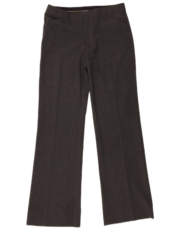 Pantaloni da abito Bootcut da donna Gap US 4 Small W31 L34 Poliestere grigio