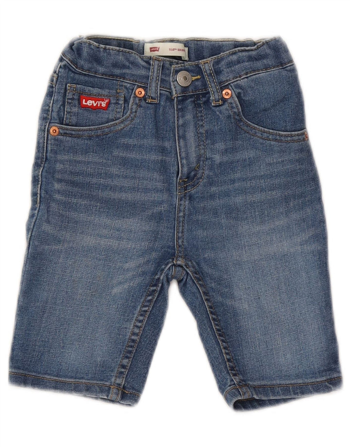 Pantaloncini di jeans Levi's Boys 510 5-6 anni W20 in cotone blu