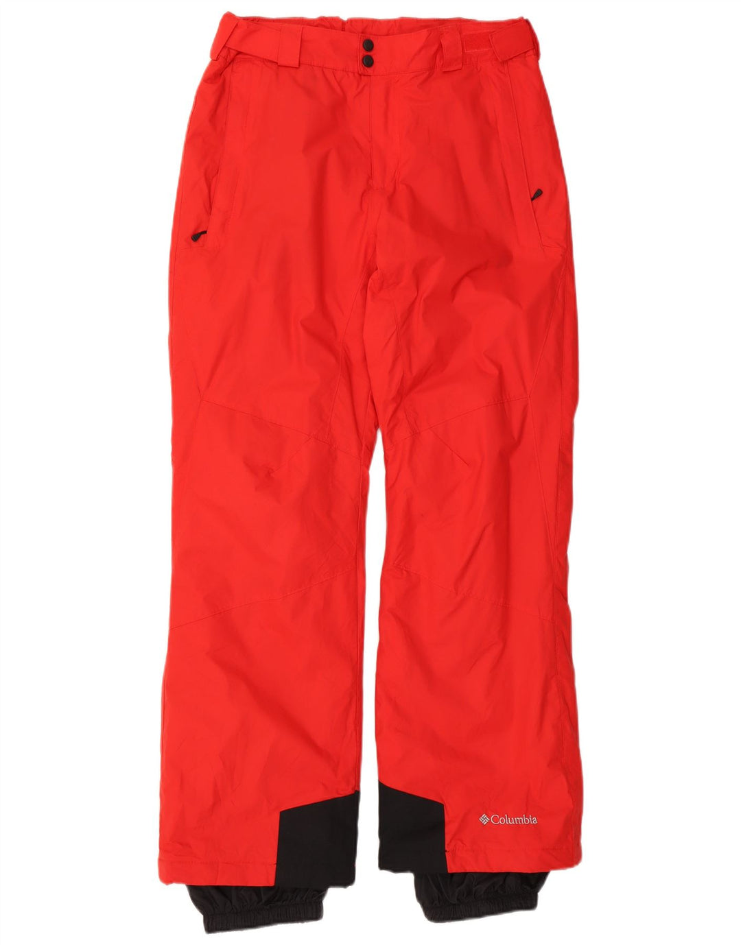 Pantaloni da sci Columbia Omni-Shield da uomo in nylon color block rosso medio