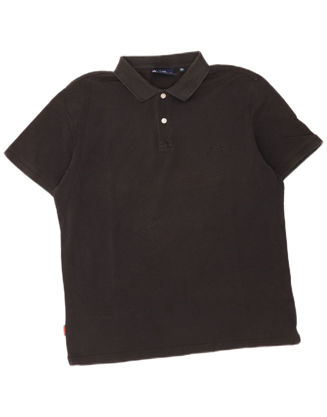 Polo da uomo Superdry XL in cotone nero