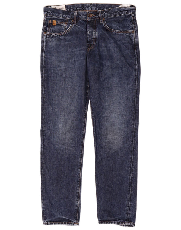 Jeans slim da uomo Ben Sherman W30 L30 cotone blu