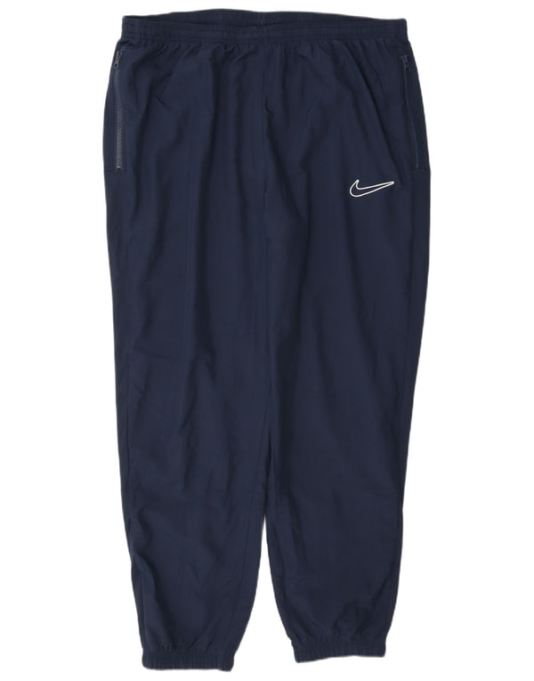 Pantaloni da tuta da uomo Nike Dri Fit Joggers XL blu navy poliestere