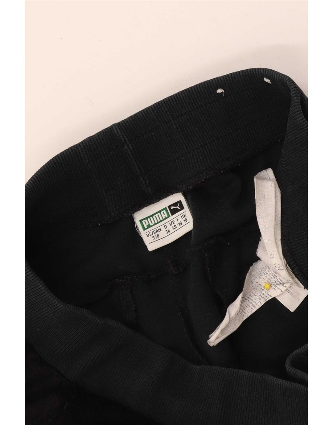 Pantaloni da tuta da donna Puma UK 10 Small Nero Poliestere