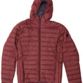 Giacca imbottita con cappuccio da uomo Schott UK 40 grande nylon bordeaux