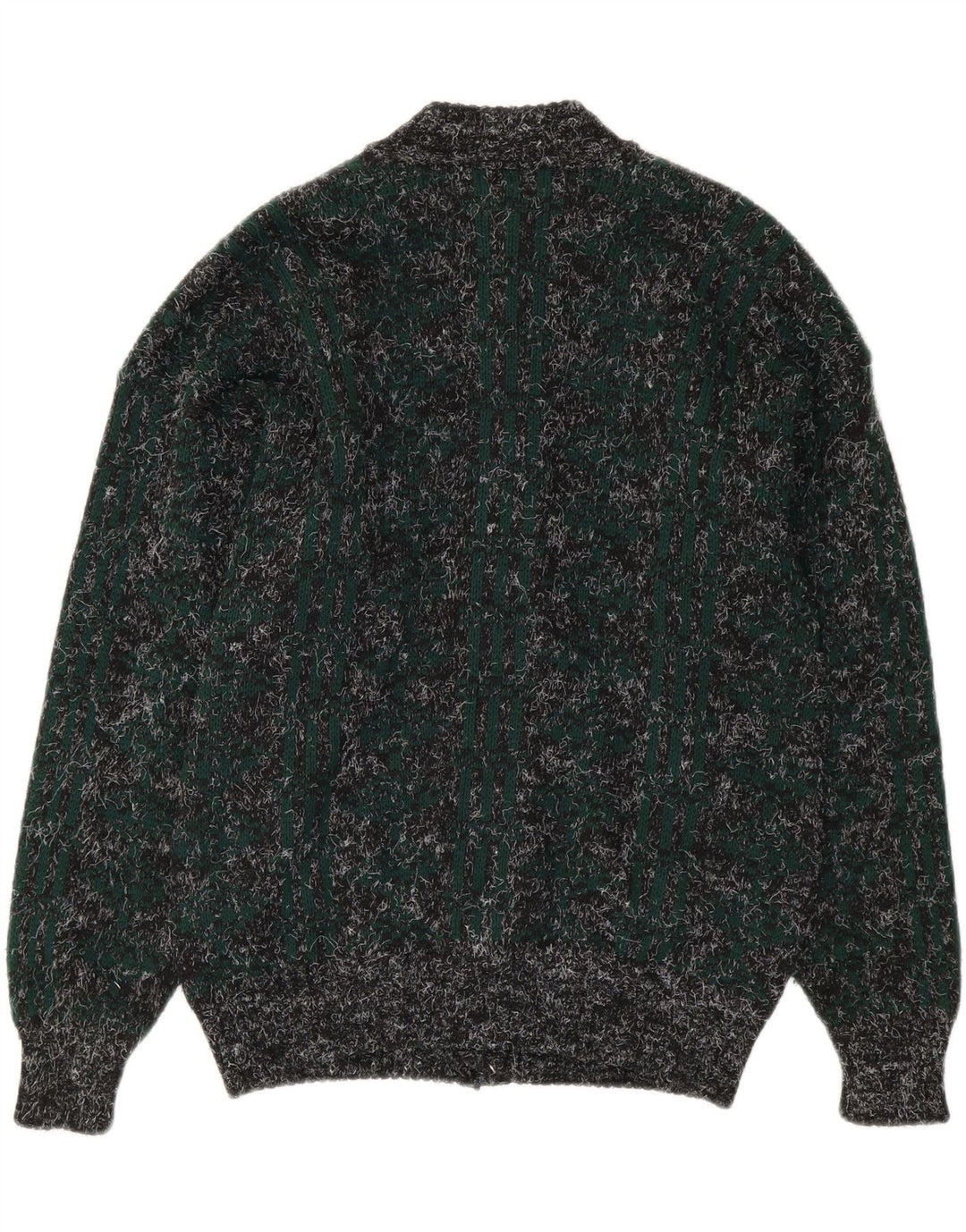 Confezioni Di Lusso Maglione Cardigan Da Uomo Grande In Lana Maculata Multicolore