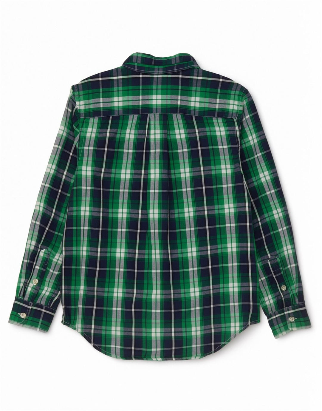 Camicia Chaps Ragazzi 10-11 anni Cotone a quadri verde medio