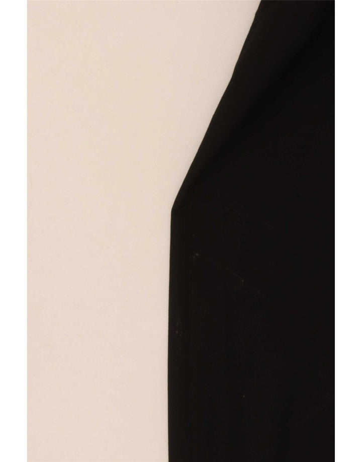 Pantaloni chino dritti da donna Zara EU 40 medi W30 L34 poliestere nero