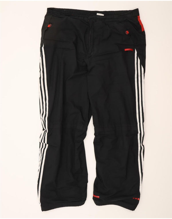Pantaloni da tuta da uomo ADIDAS XL Poliestere color block nero