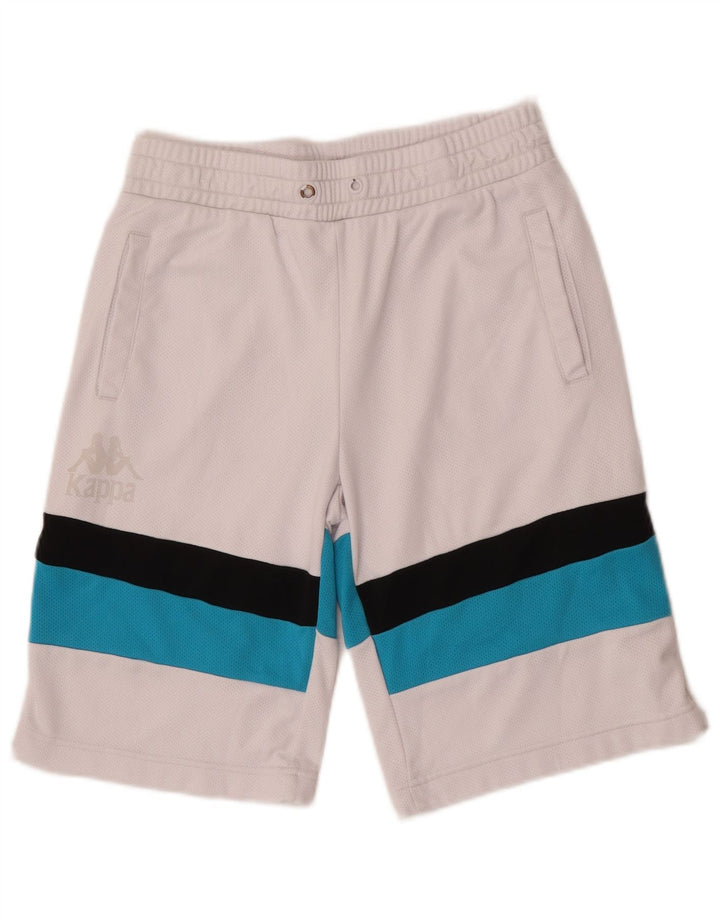 Pantaloncini sportivi da uomo Kappa Small White Colourblock