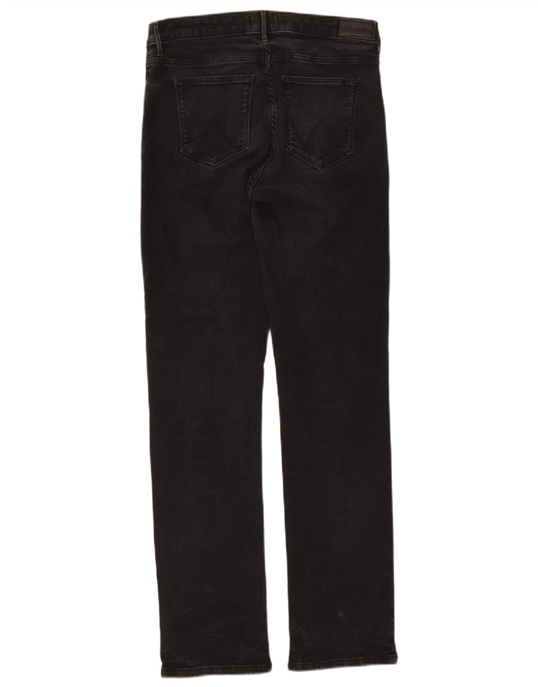 Jeans dritti da donna Wrangler W32 L32 cotone nero